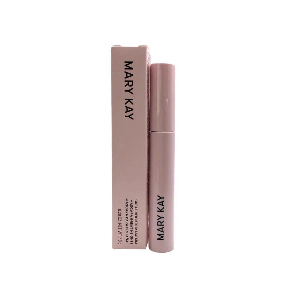 MARY KAY GREAT HEIGHTS MASCARA BLACK 191232 LENGTHENING Full Size New in Box